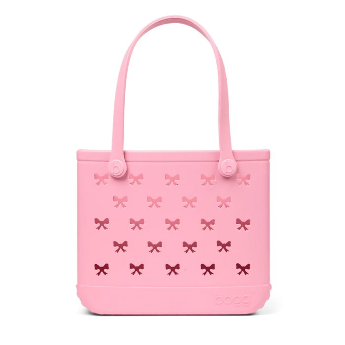 Pink Bow Baby Bogg Bag
