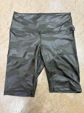 (6) Olive Camo Biker Shorts *FINAL SALE* *DOORBUSTER* BIN #4