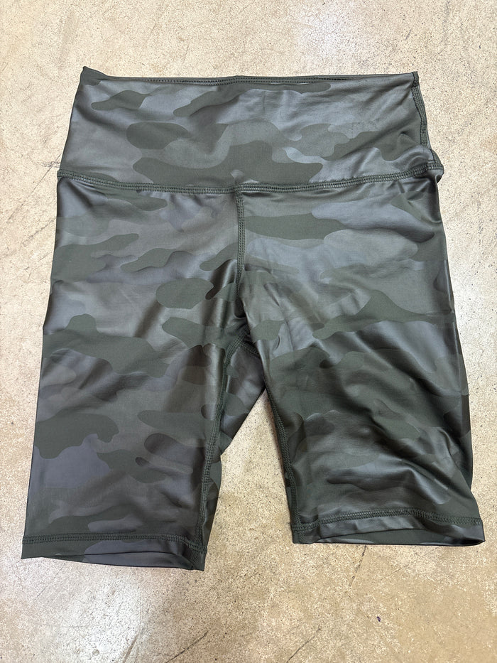 (6) Olive Camo Biker Shorts *FINAL SALE* *DOORBUSTER*