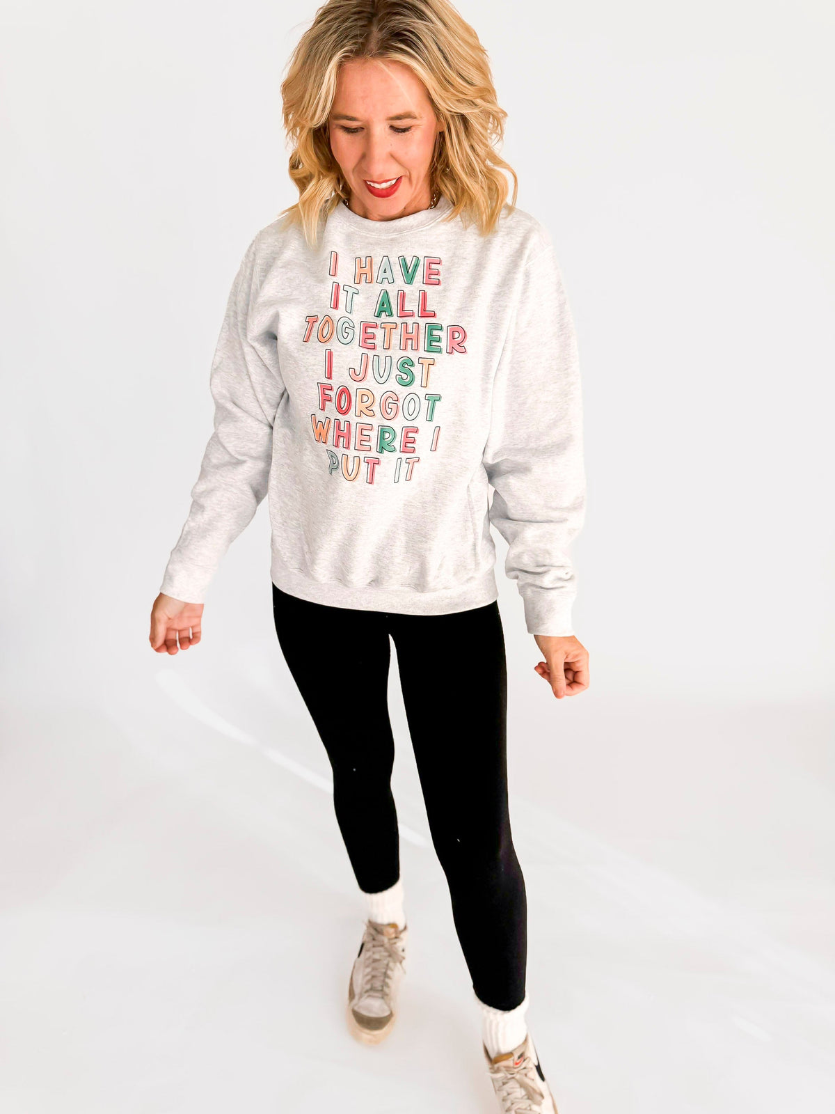 I Have It Together Crewneck Graphic Sweatshirt