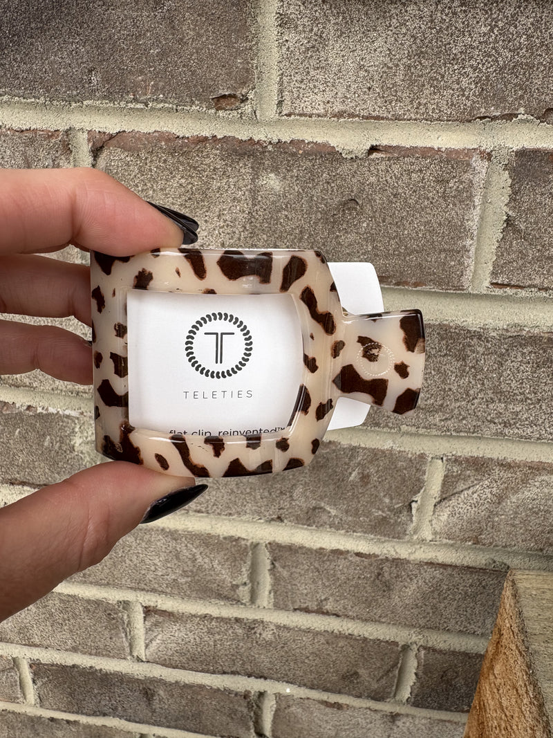 Small Square Hair Claw Clip by Teleties