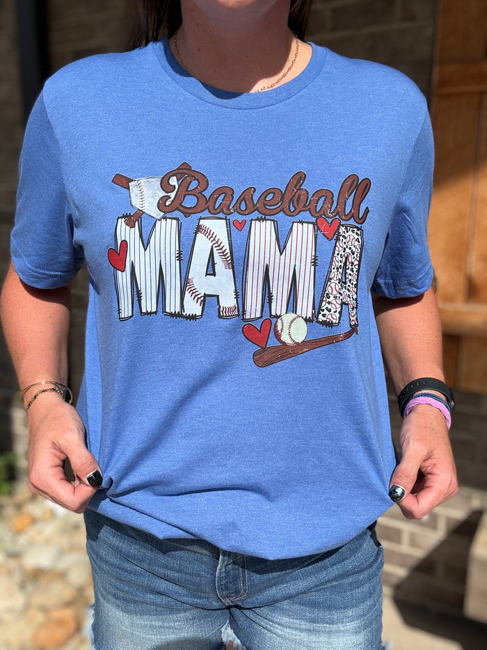Baseball Mama Graphic Tee *BRUMLEYS EXCLUSIVE*
