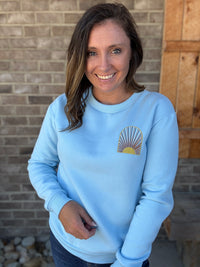 Be The Light Crewneck by Simply Southern