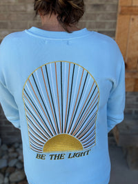 Be The Light Crewneck by Simply Southern