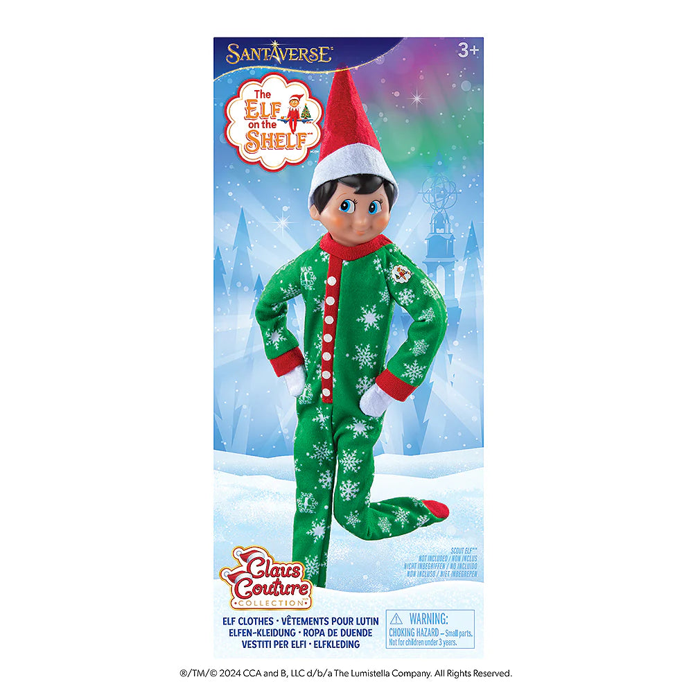 Claus Couture Collection® Snowflake Snuggle PJs by The Elf On The Shelf