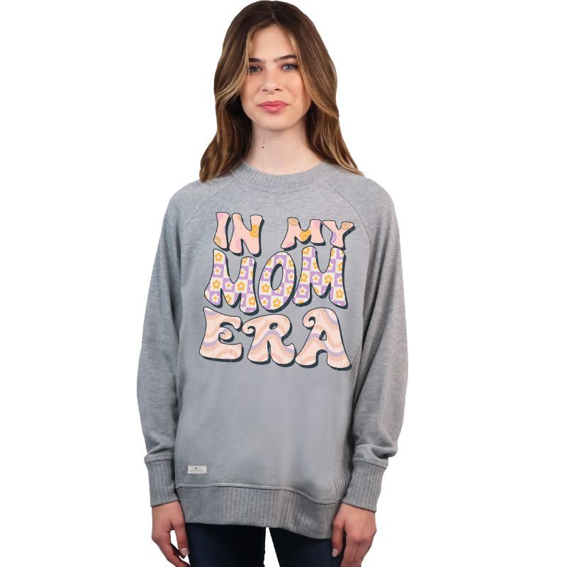 10062- In My Mom Era Crew Pullover by Simply Southern