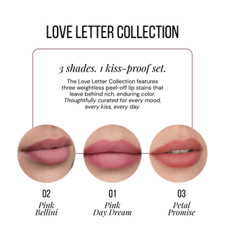 The Love Letter Collection - Peel-Off Lip Stain Trio
