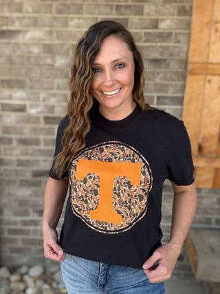Camo Tennessee Graphic T-shirt *TN COLLECTION*