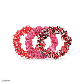 Disney: Minnie Mouse Silk Hair Scrunchies pack of 3 by Teleties