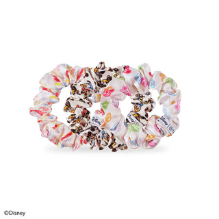 Disney: Mickey and Friends Silk Hair Scrunchies pack of 3 by Teleties