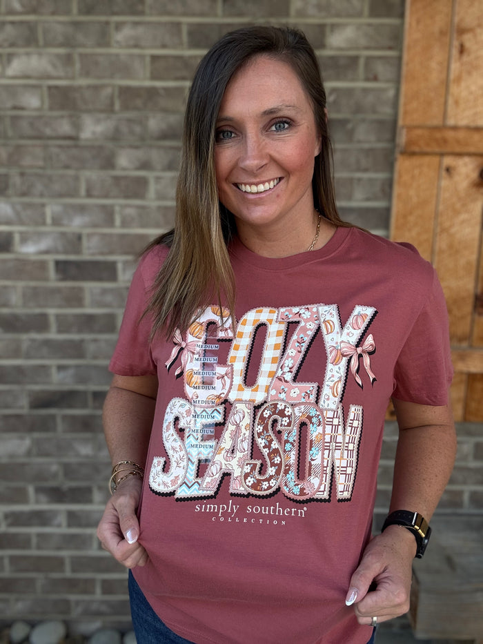 Cozy Season Short Sleeve T-Shirt by Simply Southern