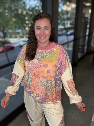 Free Spirit Floral Top | EASEL ATLANTA