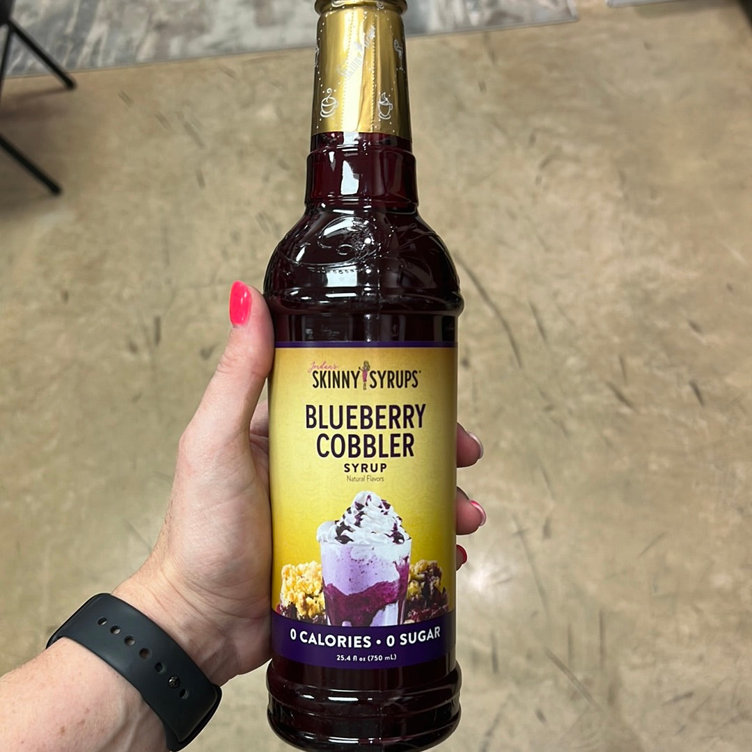 2266- Blueberry Cobbler 750ml - Skinny Syrup