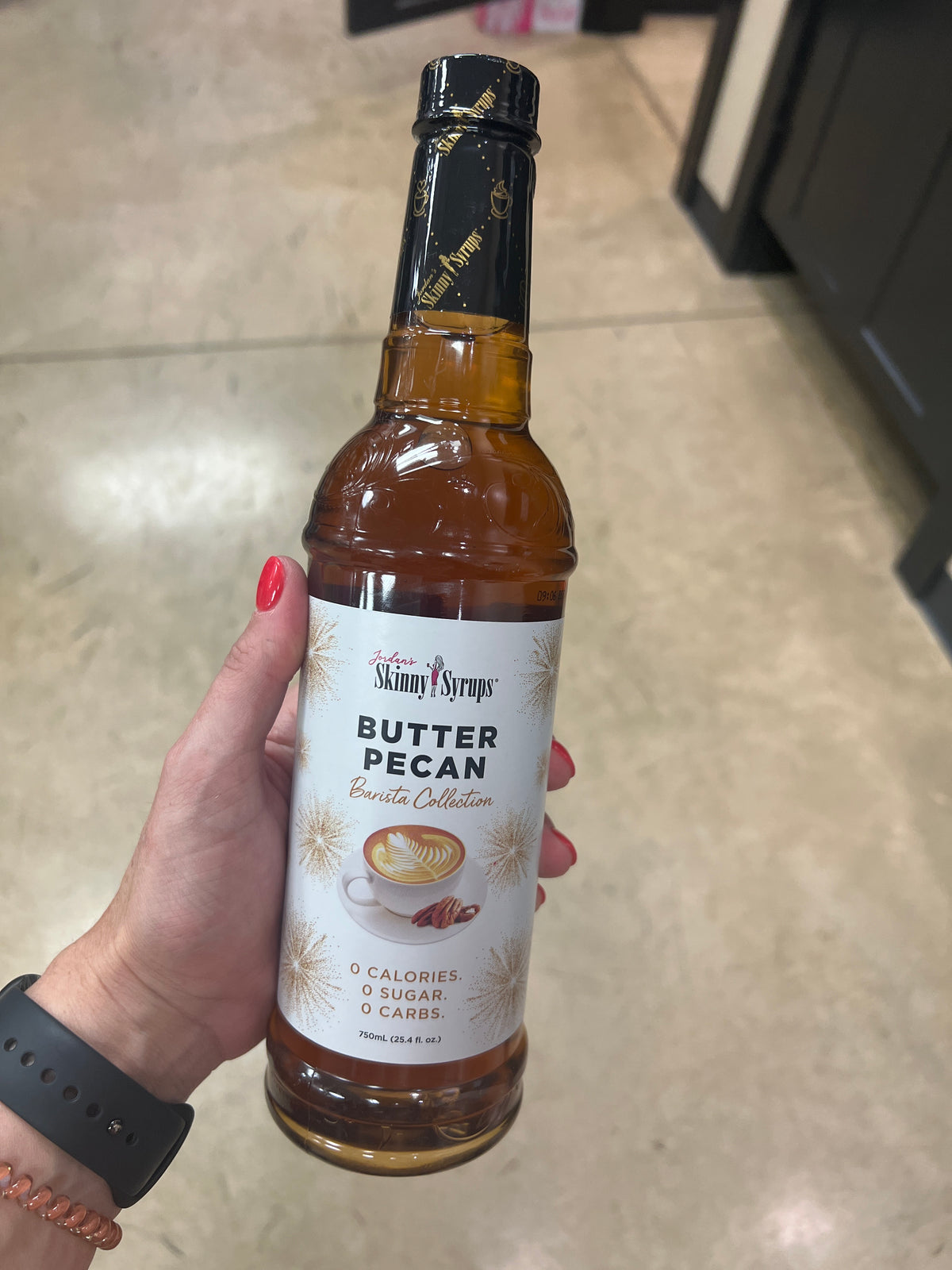 2545- Butter Pecan 750ml Skinny Syrup