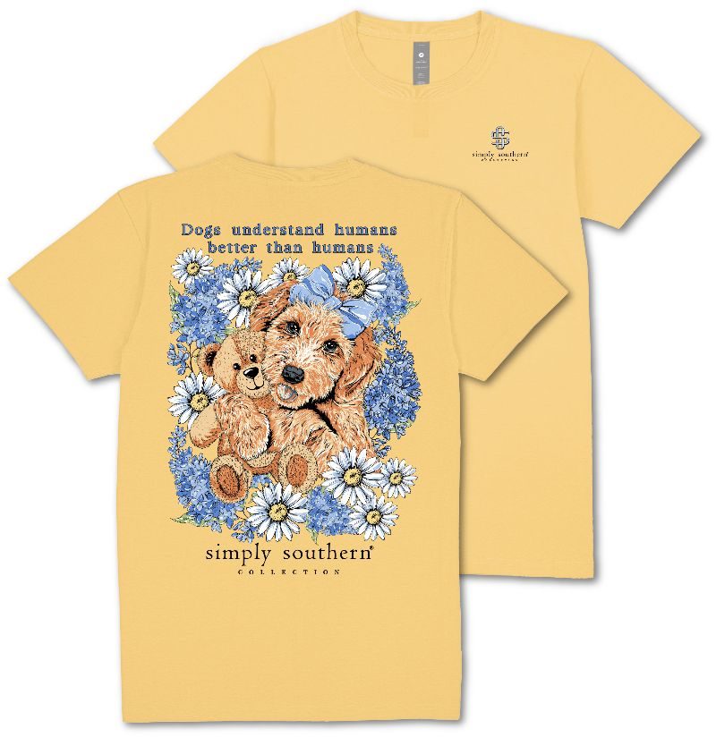 Dogs Understand Humans Better Than Humans T-Shirt by Simply Southern