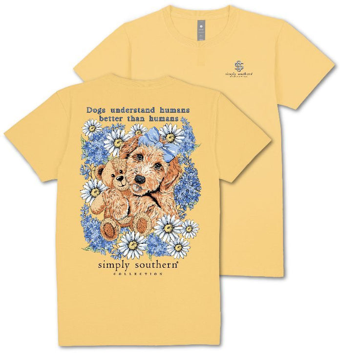 Dogs Understand Humans Better Than Humans T-Shirt by Simply Southern