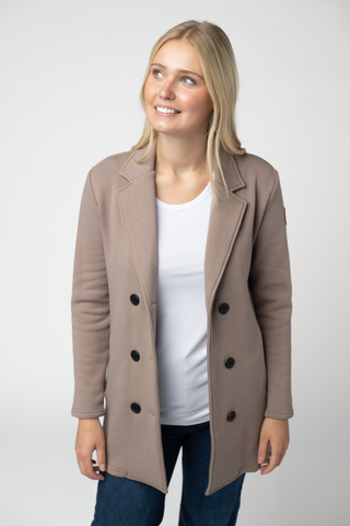 09.09 EN ROUTE Scarlett Sweater Jacket - Mocha