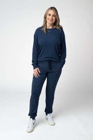 09.09 EN ROUTE Corrine Joggers - Navy