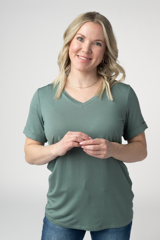 IN STOCK Sophie Top - Dusty Jade