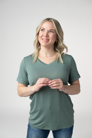 IN STOCK Sophie Top - Dusty Jade