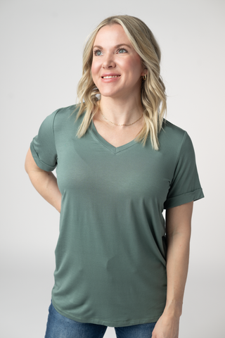 IN STOCK Sophie Top - Dusty Jade