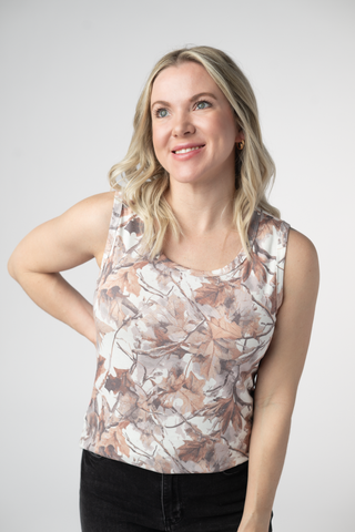 IN STOCK Ava Tank - Woodsy Camo