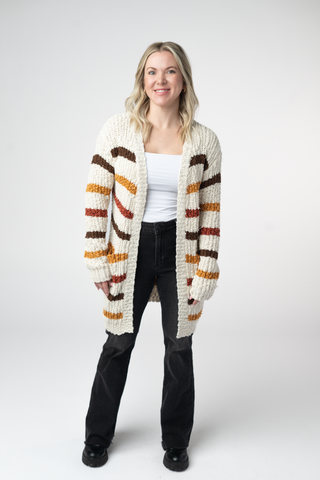 IN STOCK Fall Striped Cardigan