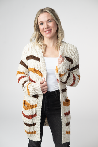 IN STOCK Fall Striped Cardigan