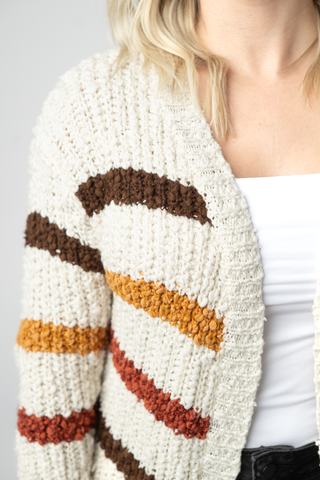 IN STOCK Fall Striped Cardigan