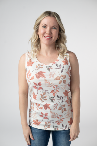 IN STOCK Ava Tank - Harvest Leaves