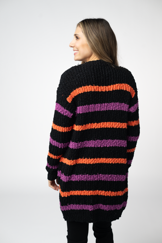 IN STOCK Halloween Striped Cardigan