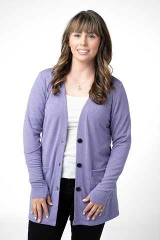 PREBOOK Cori Cardigan - Lavender