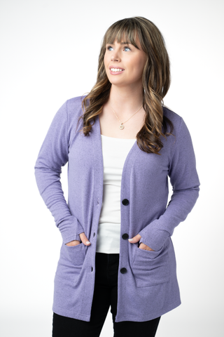 PREBOOK Cori Cardigan - Lavender