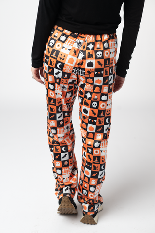 IN STOCK Lounge Pants - Trick-Or-Treat Checkered