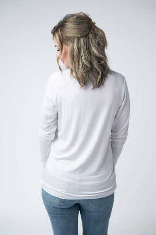 IN STOCK Larissa Long Sleeve - White