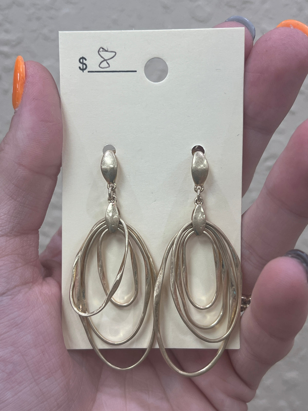 2918- Good Multi Hoop Earrings