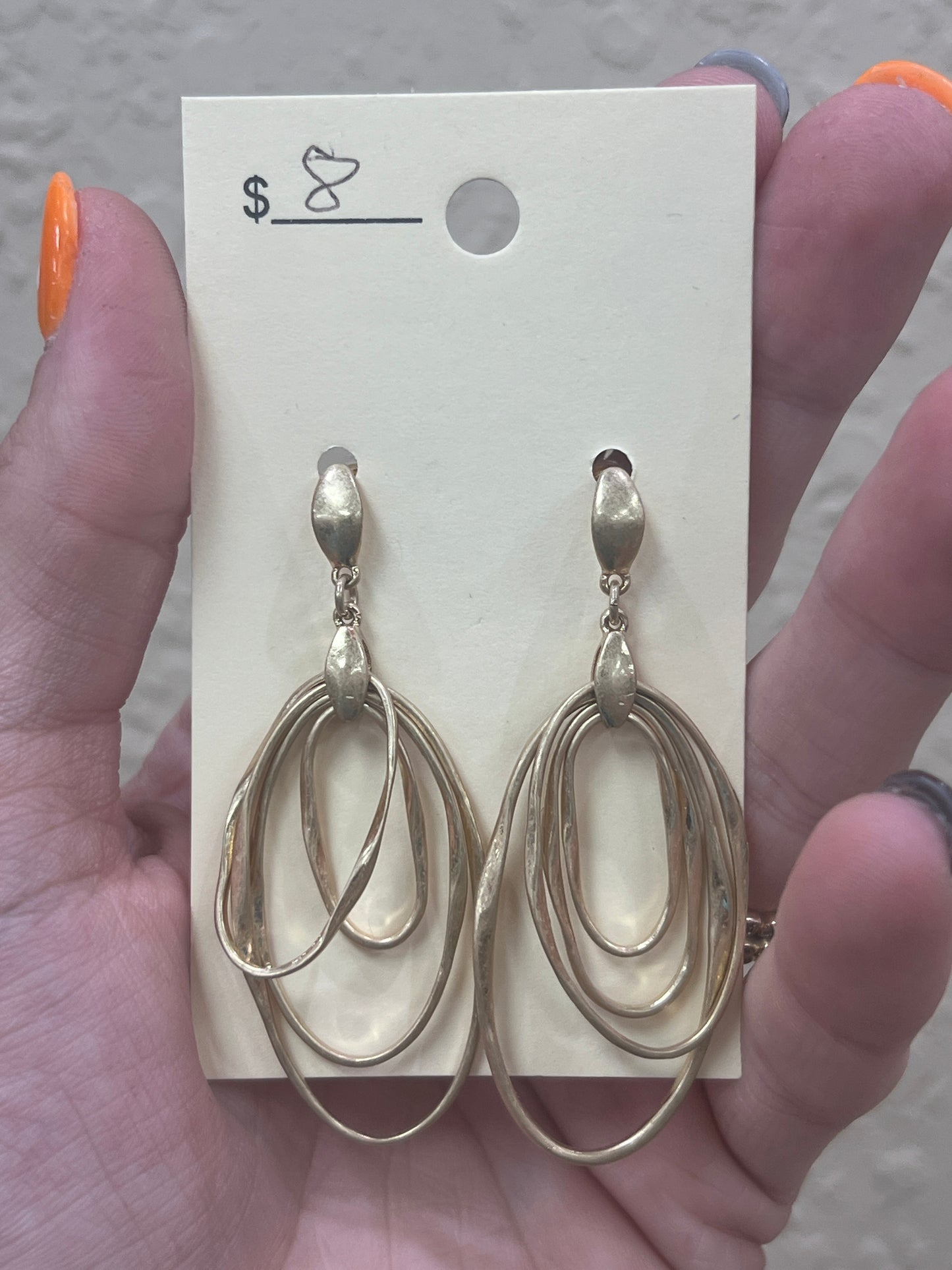 2918- Good Multi Hoop Earrings