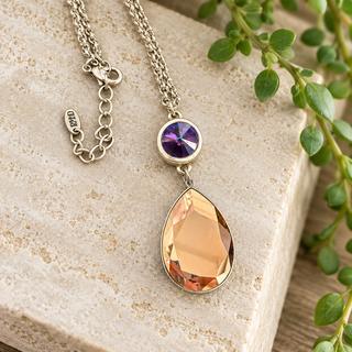 DELCIE NECKLACE LIVEBOX MERIDIAN ROSEGOLD  | RACHEL MARIE DESIGNS PREORDER