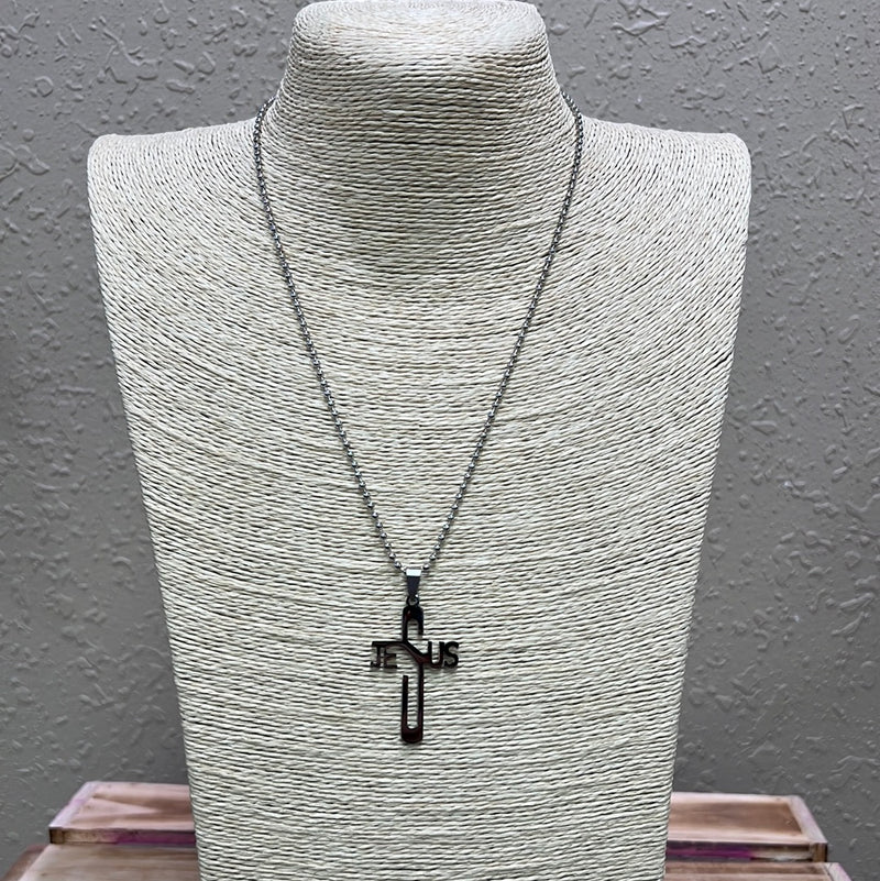 717- Jesus Cross Necklace