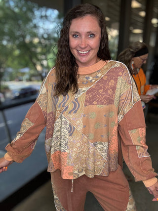 Free Spirit Floral Top | EASEL ATLANTA