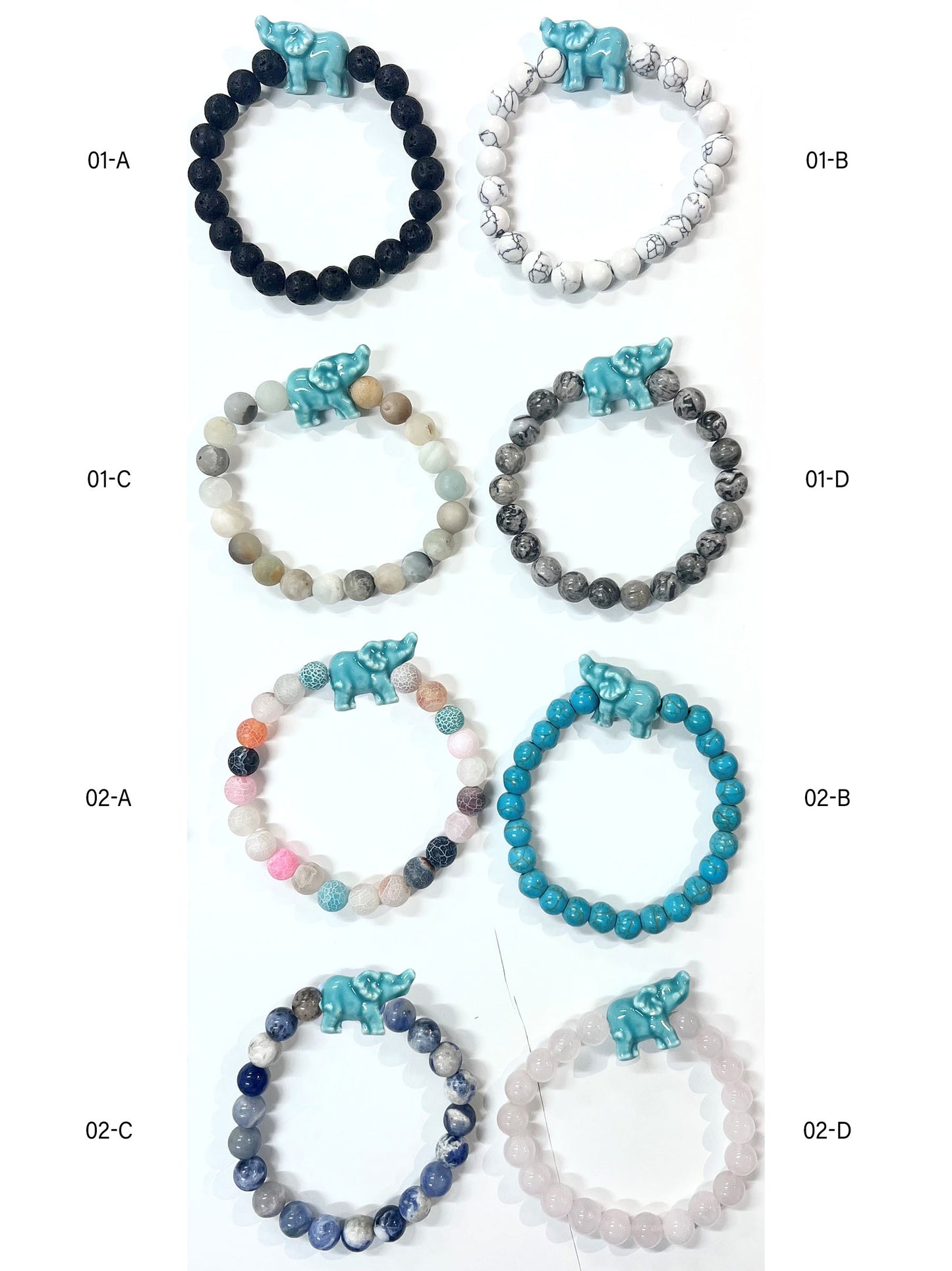 3535- Elephant Trackable Bracelets by Simply Southern