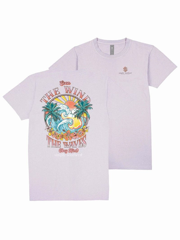 Even The Wind Obeys Him T-Shirt by Simply Southern