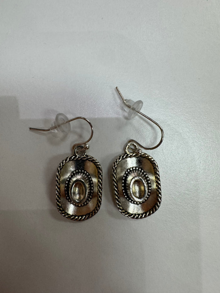Western Cowboy Hat Earrings