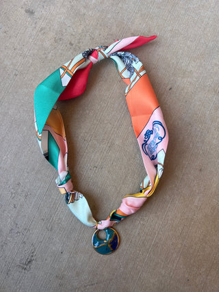 Island Breeze Scarf Necklace