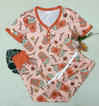 *PREORDER* Fall Latte Shirley & Stone Pajamas - ends 8/13 (Copy) (Copy)