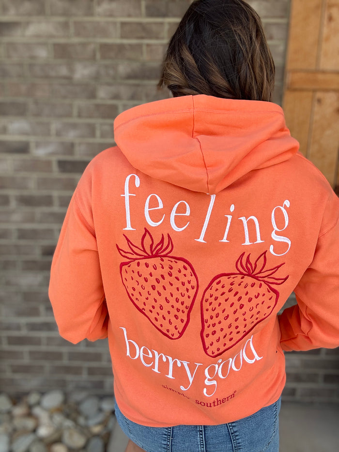 Feelin' Berry Good Hoodie by Simply Southern