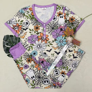 *PREORDER* Floral Ghost Shirley & Stone Pajamas - ends 8/13 (Copy)