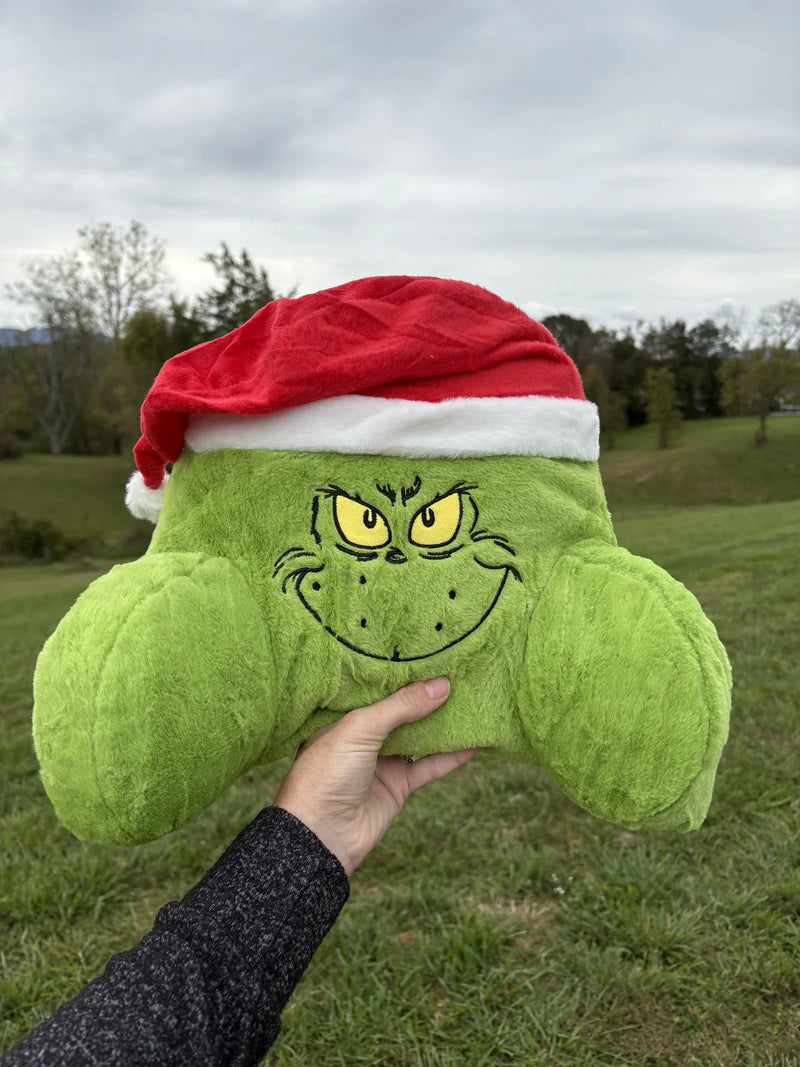 3503- Grinch Small Plush Pillow
