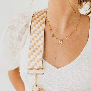 Hendrix Checkered Guitar Bag Strap-Straps-Pretty Simple