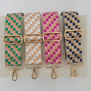 Hendrix Checkered Guitar Bag Strap-Straps-Pretty Simple